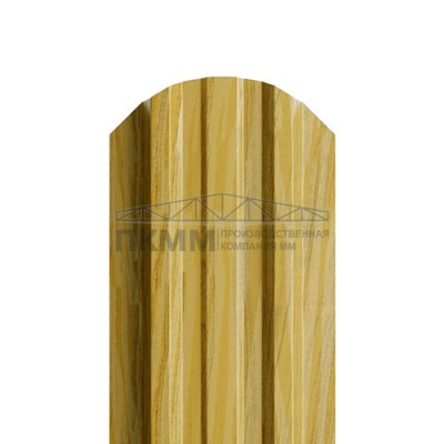 Штакетник П-образный с прямым резом 16,5х99-0.5 ECOSTEEL_ТД ЗолотойДуб