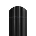 Штакетник П-образный фигурный 16,5х118-0.5 PURMAN RAL9005