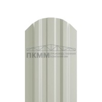 Штакетник П-образный фигурный 16,5х99-0.5 Norman RAL9002