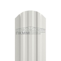 Штакетник П-образный фигурный 16,5х99-0.5 Norman RAL9003 Штакетник П-образный фигурный 16,5х99-0.5 Norman RAL9003