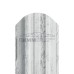 Штакетник П-образный фигурный 16,5х118-0.5 ECOSTEEL _MA Беленый Дуб