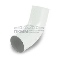 Колено трубы D150-0.5 Полиэстер RAL9003