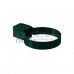 Хомут трубы Kliker ПВХ Premium RAL 6005 зелёный инд.упак.