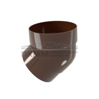 Колено трубы 45 град. ПВХ RR 32 коричневое Колено трубы 45 град. ПВХ RR 32 коричневое
