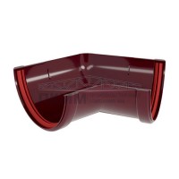 Угол желоба 135 град. ПВХ 120х60 RAL 3005 бордо