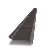 Ламель забор жалюзи S 58х120-0,4 Полиэстер RAL8019