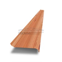 Ламель забор жалюзи S 58х146-0,45 ECOSTEEL Золотой орех