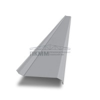 Ламель забор жалюзи S 58х151-0,45 Полиэстер двухсторонний RAL7004