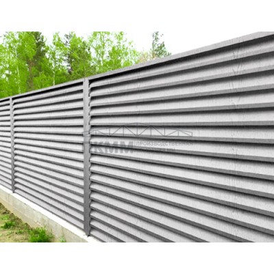 Ламель забор жалюзи S 58х151-0,45 ECOSTEEL Беленый Дуб Ламель забор жалюзи S 58х151-0,45 ECOSTEEL Беленый Дуб