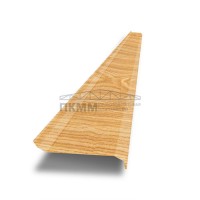 Ламель забор жалюзи S 58х120-0,45 ECOSTEEL Светлое дерево Ламель забор жалюзи S 58х120-0,45 ECOSTEEL Светлое дерево