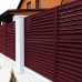 Ламель забор жалюзи S 58х151-0,45 Полиэстер RAL3005 Ламель забор жалюзи S 58х151-0,45 Полиэстер RAL3005