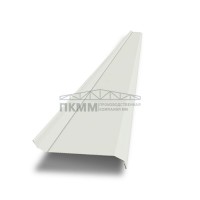 Ламель забор жалюзи S 58х151-0,45 Полиэстер двухсторонний RAL9003