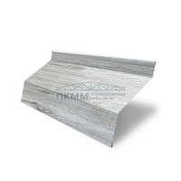 Забор-жалюзи Г 35х135-0,45 Print Elite Snow Wood