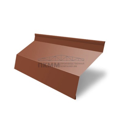 Забор-жалюзи Г 35х135-0,45 Полиэстер с пленкой RAL 8004