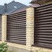 Забор-жалюзи Г 35х135-0,5 GreenСoat Pural RAL 8017