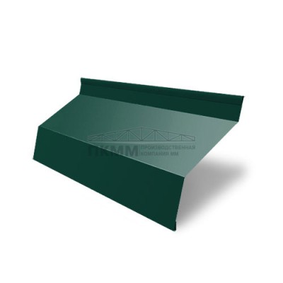 Забор-жалюзи Г 35х135-0,5 Satin с пленкой RAL 6005