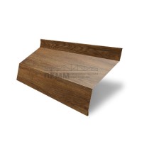 Ламель забор жалюзи Г 35х135-0,45 Print Premium Antique Wood