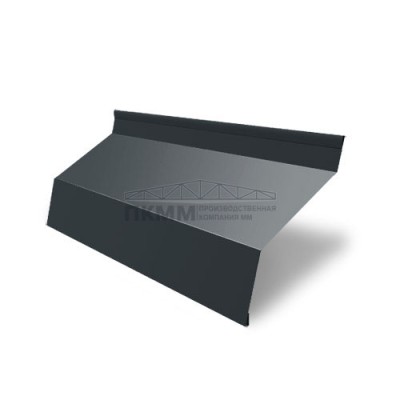 Забор-жалюзи Г 35х135-0,5 Satin с пленкой RAL 7016