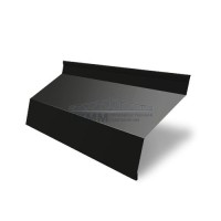 Забор-жалюзи Г 35х135-0,45 Drap ST RAL 9005