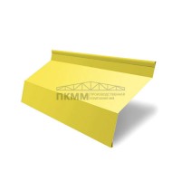 Ламель забор жалюзи Г 35х135-0,45 Полиэстер с пленкой RAL 1018 Ламель забор жалюзи Г 35х135-0,45 Полиэстер с пленкой RAL 1018