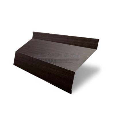 Забор-жалюзи Г 35х135-0,45 Print Elite Coffee Wood