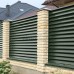 Забор-жалюзи Г 35х135-0,5 GreenСoat Pural RAL 6020