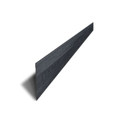 Ламель забор жалюзи I-0,45 Print Premium Grey Wood TwinColor