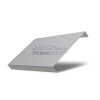 Ламель забор жалюзи П обратная 125-0,45 Print Elite Milky Wood