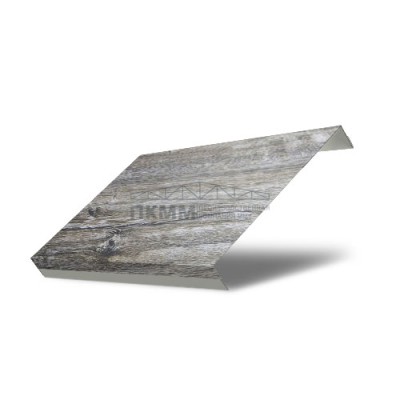Забор-жалюзи П обратная 150-0,45 Print Elite Nordic Wood