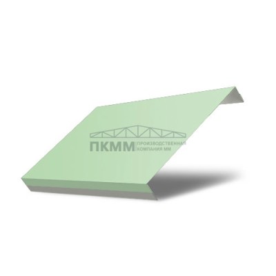 Забор-жалюзи П обратная 150-0,45 Полиэстер с пленкой RAL6019