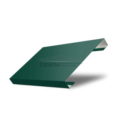 Забор-жалюзи П лицевая 125-0,45 Drap RAL6005