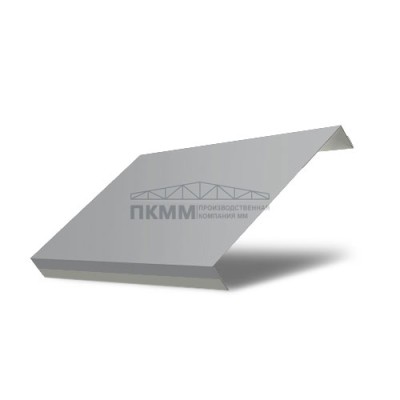 Забор-жалюзи П обратная 150-0,45 Полиэстер с пленкой RAL7004
