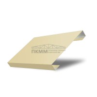 Ламель забор жалюзи П лицевая 150-0,45 Полиэстер с пленкой RAL1014