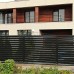 Забор-жалюзи П лицевая 125-0,45 Drap ST RAL9005