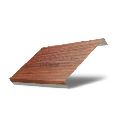 Забор-жалюзи П обратная 150-0,45 Print Elite Honey Wood