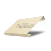 Ламель забор жалюзи П лицевая 150-0,45 Полиэстер с пленкой RAL1015