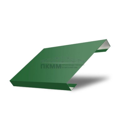 Забор-жалюзи П лицевая 150-0,45 Полиэстер с пленкой RAL6002