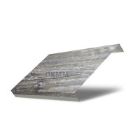 Забор-жалюзи П обратная 125-0,45 Print Elite Nordic Wood