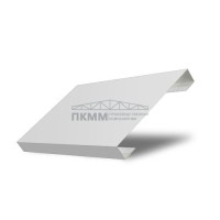 Забор-жалюзи П лицевая 125-0,5 Оцинкованный