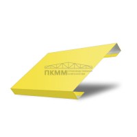 Забор-жалюзи П лицевая 150-0,45 Полиэстер с пленкой RAL1018