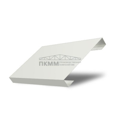 Забор-жалюзи П лицевая 125-0,45 Полиэстер с пленкой RAL9003