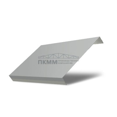 Забор-жалюзи П обратная 125-0,5 Satin с пленкой RAL9006