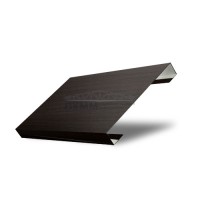 Ламель забор жалюзи П лицевая 125-0,45 Print Elite Coffee Wood