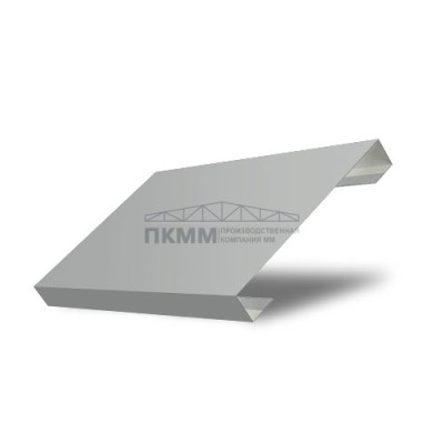 Забор-жалюзи П лицевая 125-0,45 Полиэстер с пленкой RAL9006