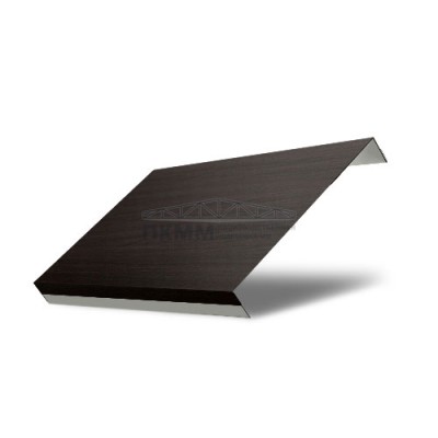 Забор-жалюзи П обратная 150-0,45 Print Elite Coffee Wood