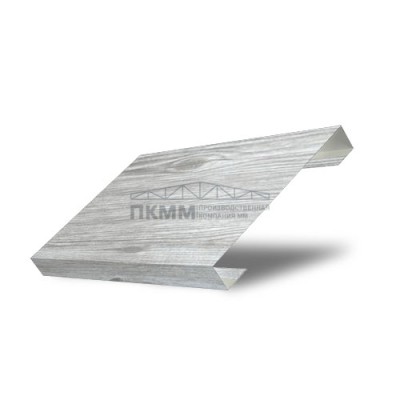 Забор-жалюзи П лицевая 150-0,45 Print Elite Snow Wood