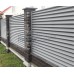 Ламель забор жалюзи V 60х94-0.5 Norman RAL7004