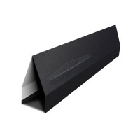 Ламель забор жалюзи V 60х114-0.5 Viking E RAL9005