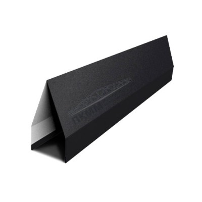 Ламель забор жалюзи V 60х114-0.5 Viking E RAL9005