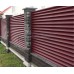 Ламель забор жалюзи V 60х94-0.5 Norman RAL3005